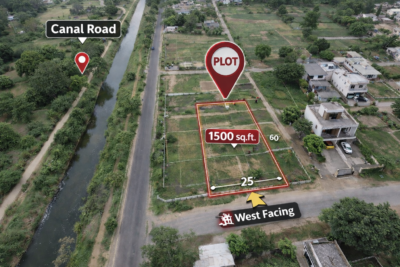 Raipur Milan Vihar, Dunda | 1500 Sq. Ft. Plot | ₹1,700/sq. ft. | Total: ₹25.50 Lakh | Near Canal Road