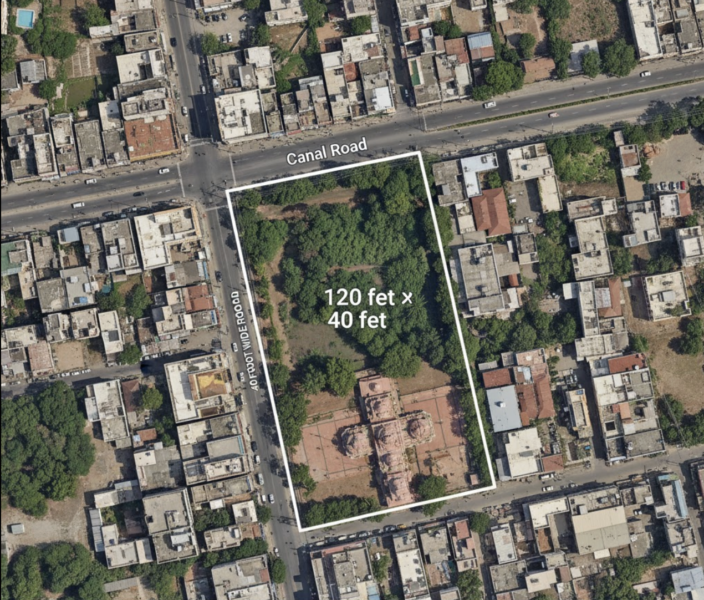 Raipur Canal Road, Behind Durga Mandir | 4,800 Sq. Ft. Plot | ₹2,400/sq. ft. | Total: ₹1.15 Cr